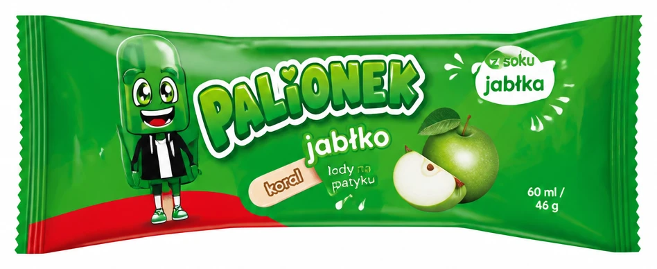 Lody Palionek jabłko