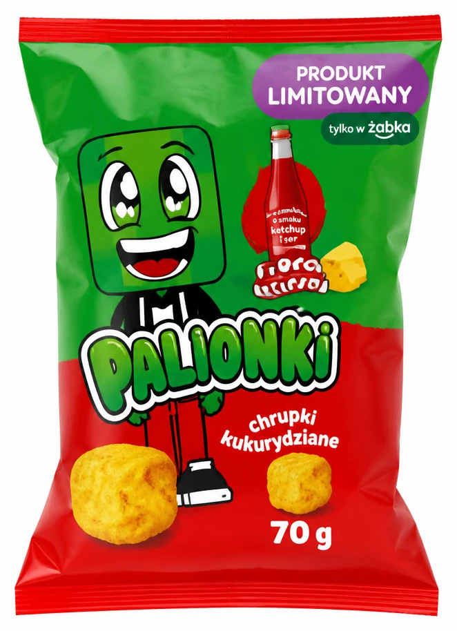 Chrupki Palionki ser, ketchup