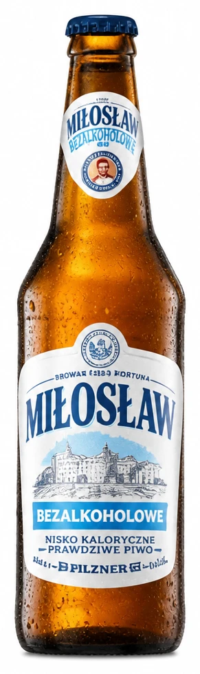 Piwo Miłosław bezalkoholowe