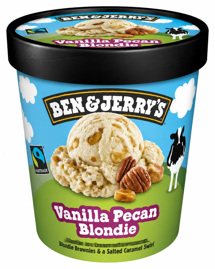 Lody Vanilla Pecan Blondie Ben&Jerry's