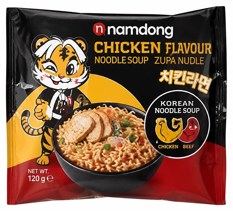 Zupa nudle Namdong beef, chicken