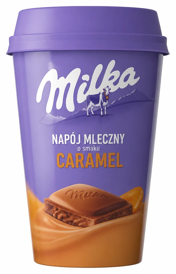 Napój mleczny Milka caramel, original