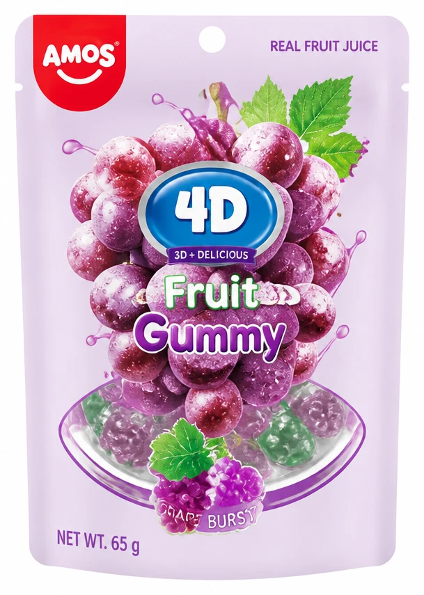 Żelki 4D Fruit Gummy