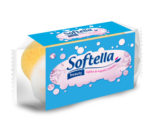 Gąbka do kąpieli Softella