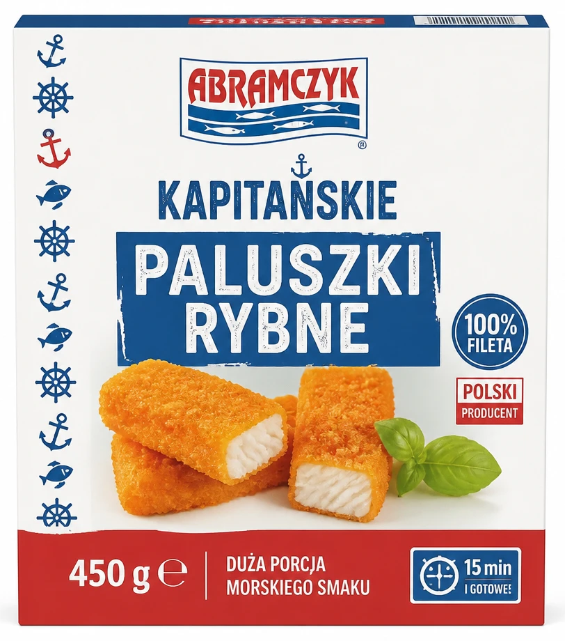 ABRAMCZYK Kapitańskie paluszki rybne