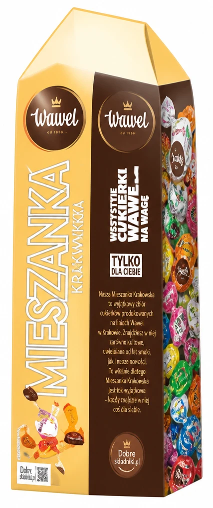 WSZYSTKIE CUKIERKI WAWEL NA WAGĘ