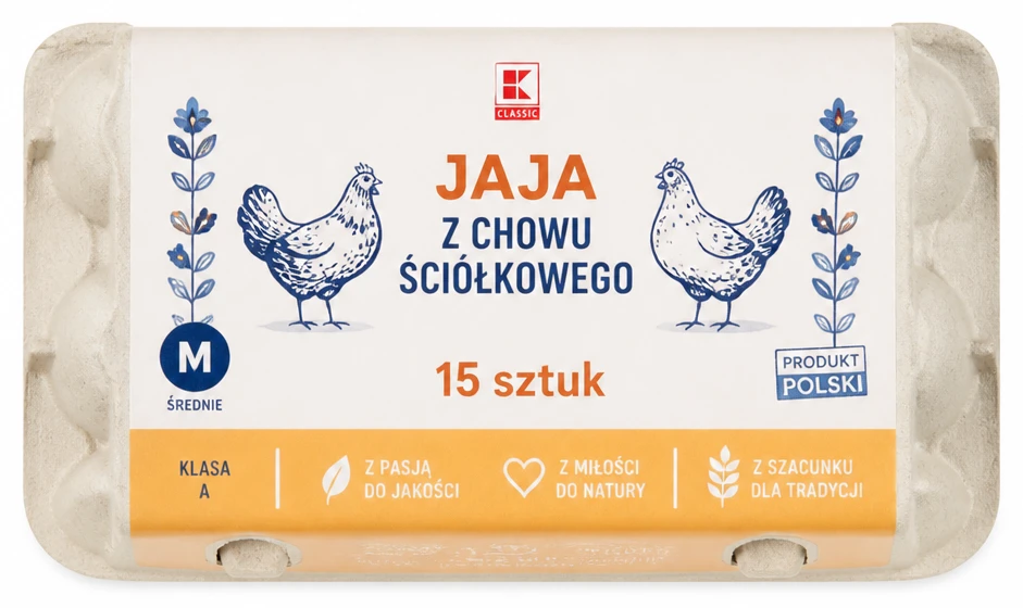 Jaja z chowu ściółkowego
