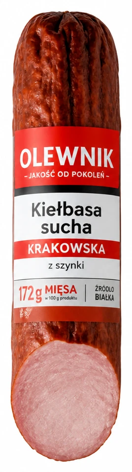 OLEWNIK Kiełbasa sucha krakowska z szynki
