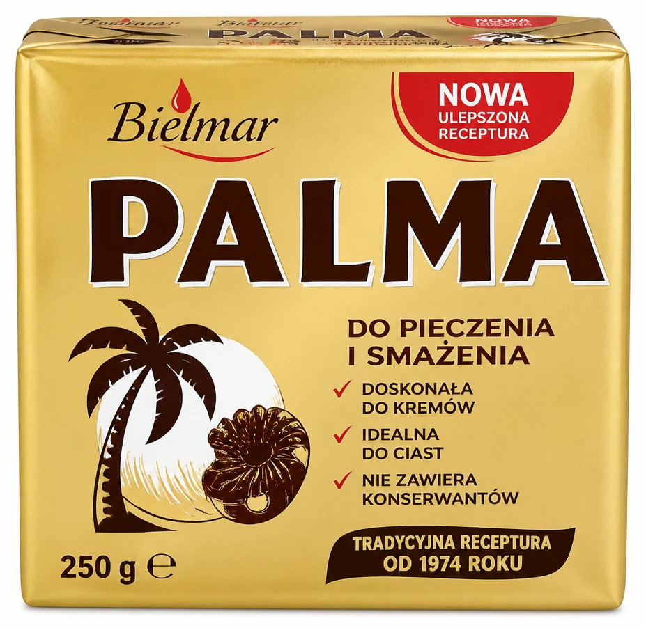 BIELMAR Margaryna Palma do pieczenia i smażenia