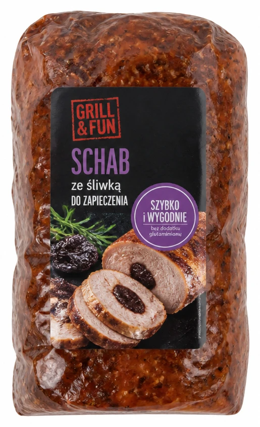 Schab ze śliwką do zapieczenia
