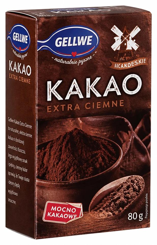GELLWE Kakao extra ciemne