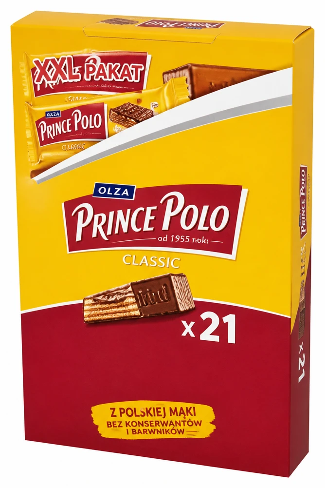 PRINCE POLO Wafelki classic
