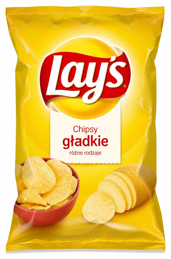 LAY'S Chipsy gładkie różne rodzaje