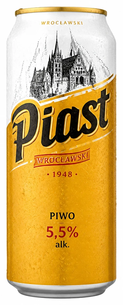 PIAST WROCŁAWSKI Piwo 5,5% alk.