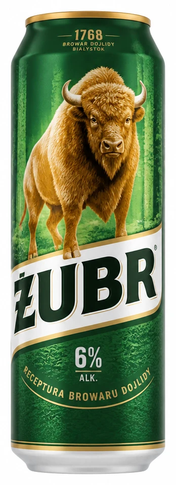 ŻUBR Piwo 6% alk.