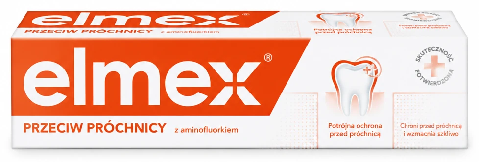 ELMEX Pasta do zębów różne rodzaje