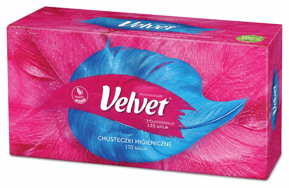 VELVET Chusteczki higieniczne różne rodzaje