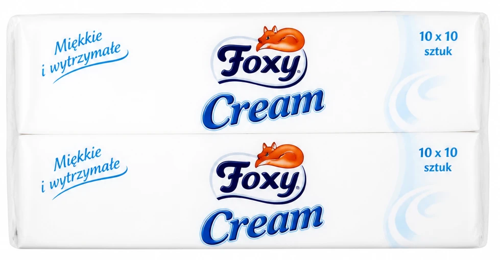 FOXY CREAM Chusteczki higieniczne