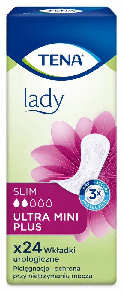 TENA LADY Wkładki urologiczne Slim ultra mini plus
