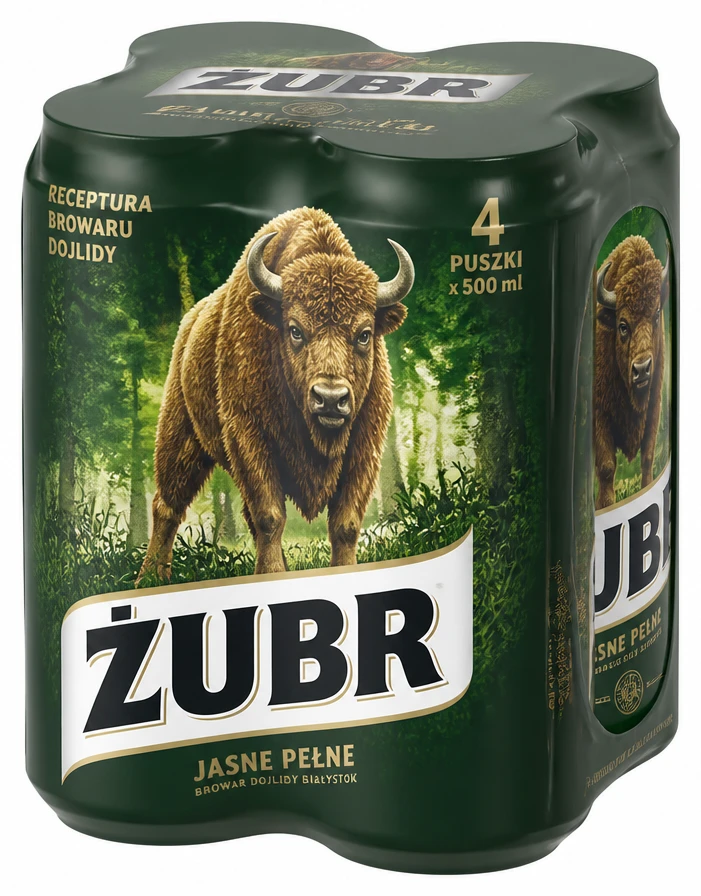Piwo ŻUBR jasne pełne