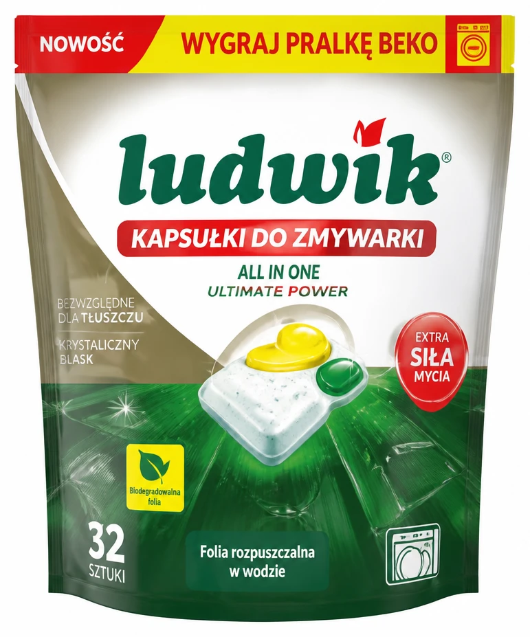 Kapsułki do zmywarki LUDWIK