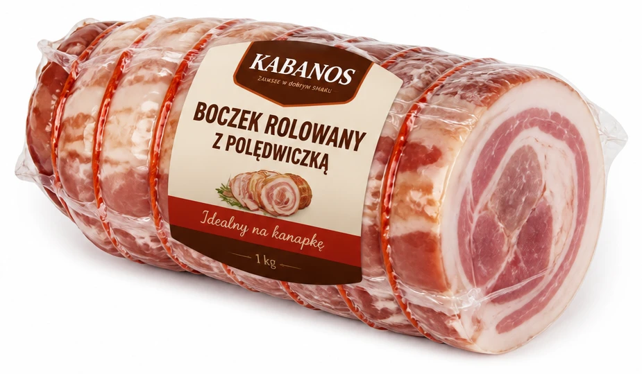 Boczek rolowany z polędwiczką KABANOS