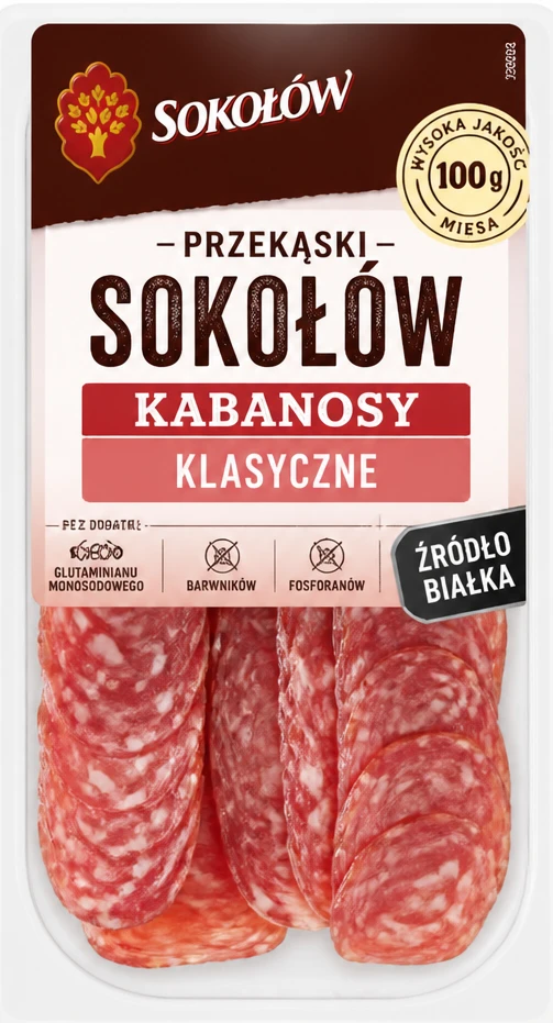 Przekąski SOKOŁÓW wybrane rodzaje