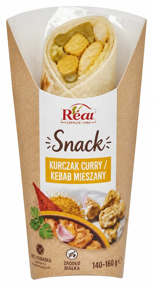 Snack kurczak curry / kebab mieszany