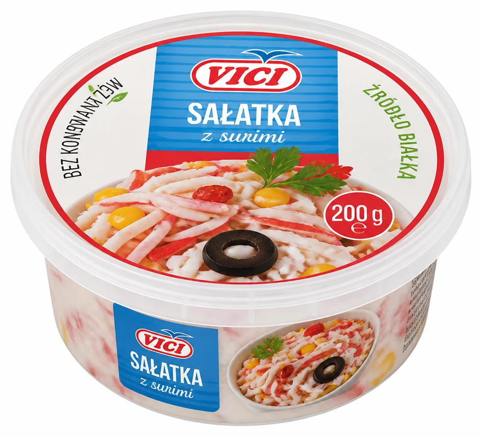 Sałatka z surimi VICI