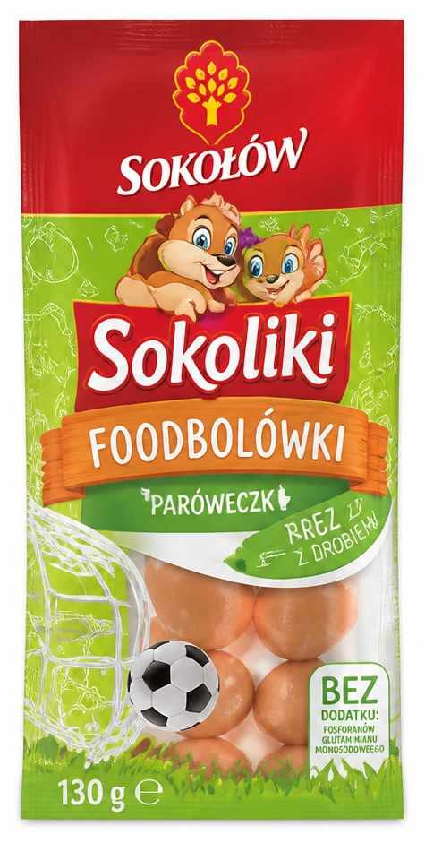Paróweczki SOKOŁÓW Sokoliki Foodbolówki