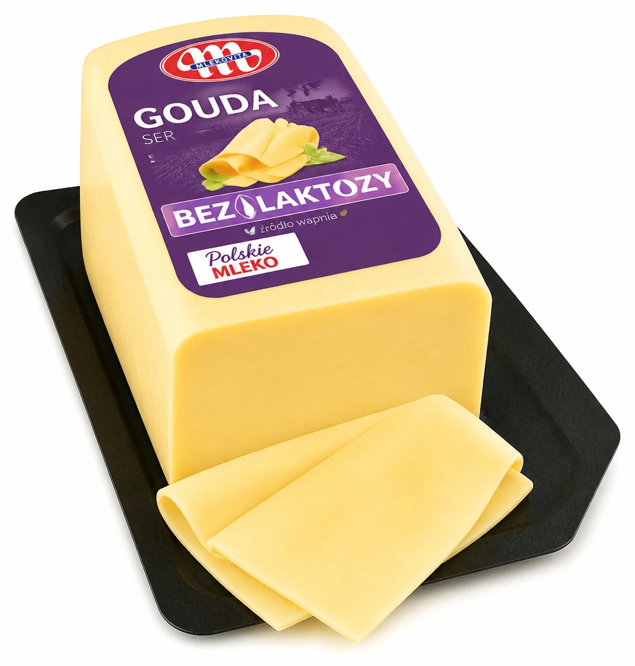 Ser Gouda bez laktozy MLEKOVITA