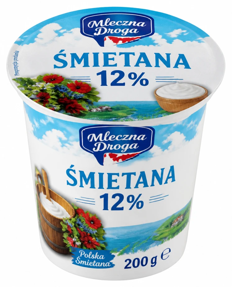 Śmietana Z MLECZNEJ DROGI 12%