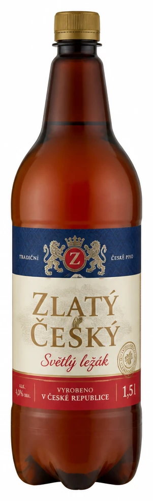 Piwo ZLATÝ ČESKÝ Světlý ležák