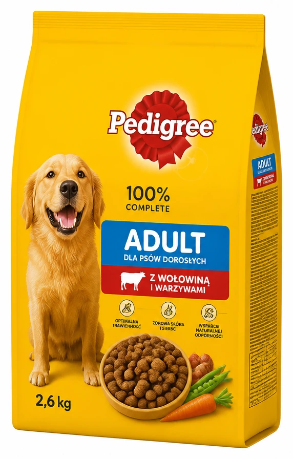 Karma dla psa PEDIGREE wybrane rodzaje
