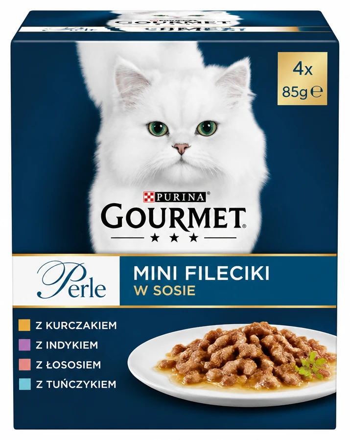 Karma dla kota GOURMET wybrane rodzaje