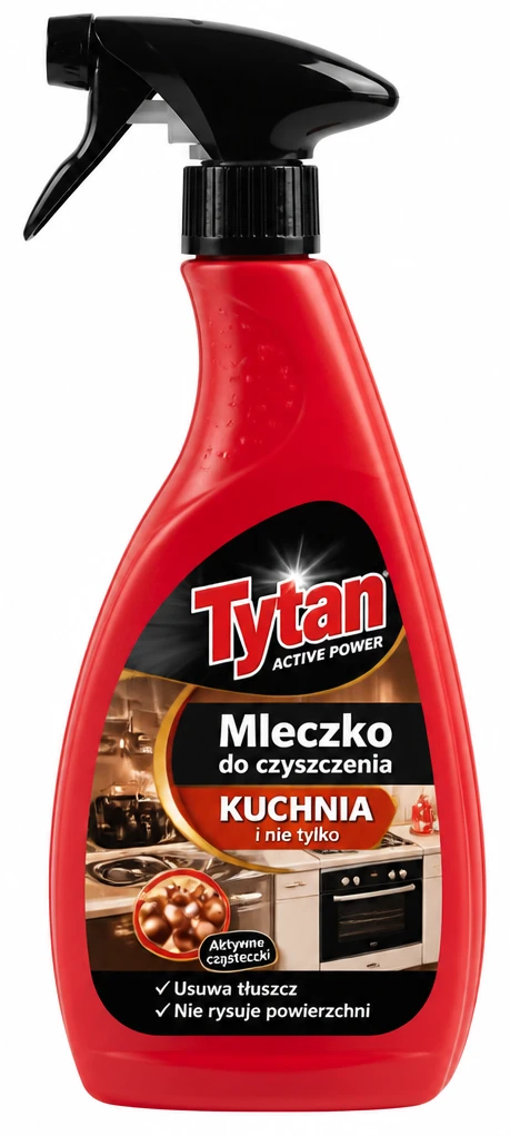 Mleczko do czyszczenia, Spray do czyszczenia TYTAN