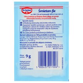 Dr. Oetker Śmietan-fix 9 g