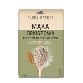 Plony Natury Mąka orkiszowa pełnoziarnista typ 2000 1 kg