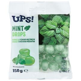 UPS! Karmelki o smaku miętowym 150 g