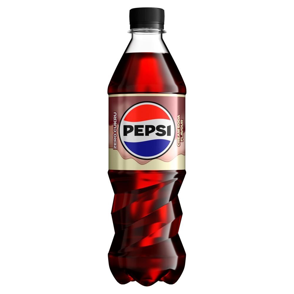 Pepsi-Cola Zero cukru Napój gazowany typu cola o smaku waniliowym 500 ml