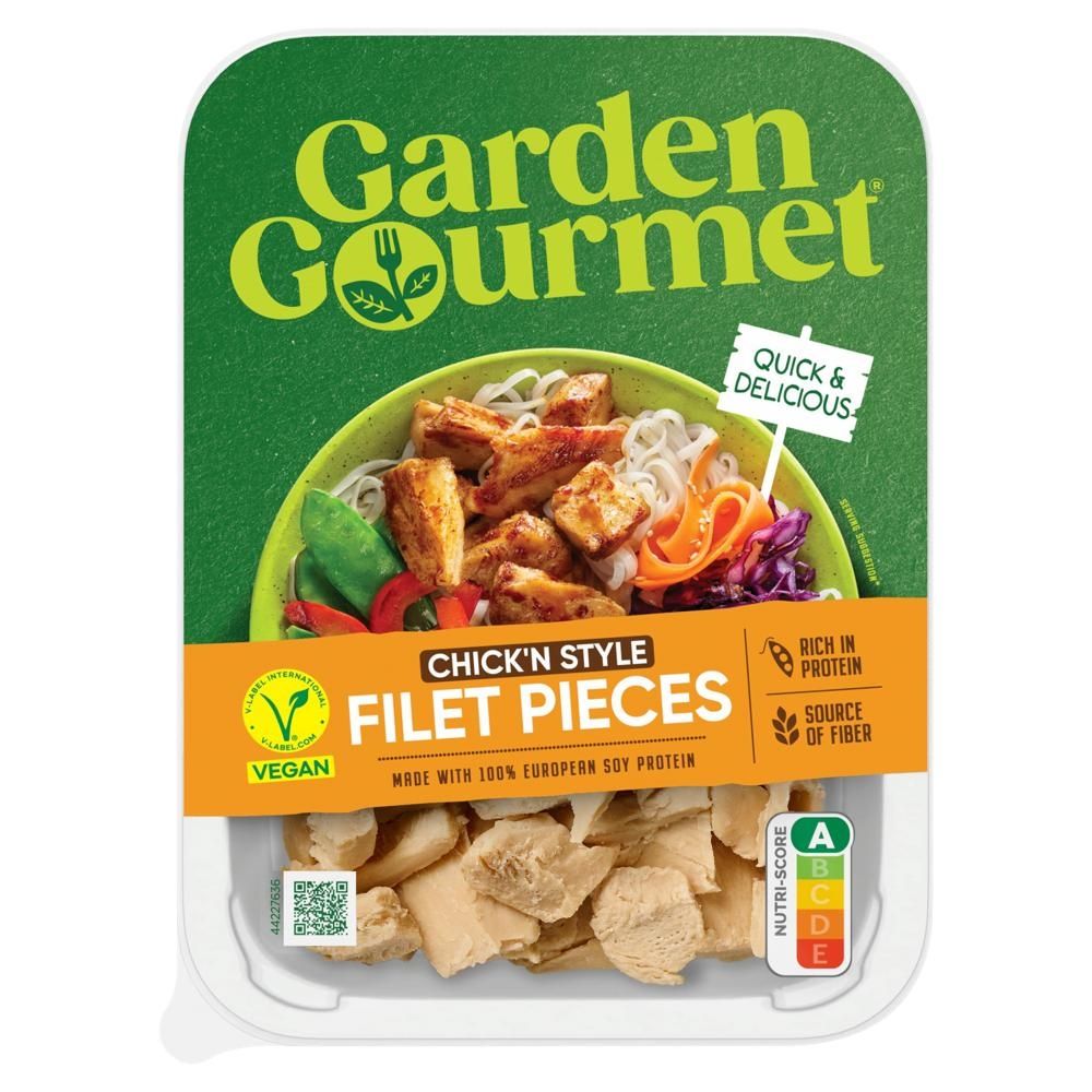 Garden Gourmet Fileciki Wegańskie Wegański produkt na bazie białka sojowego 160 g
