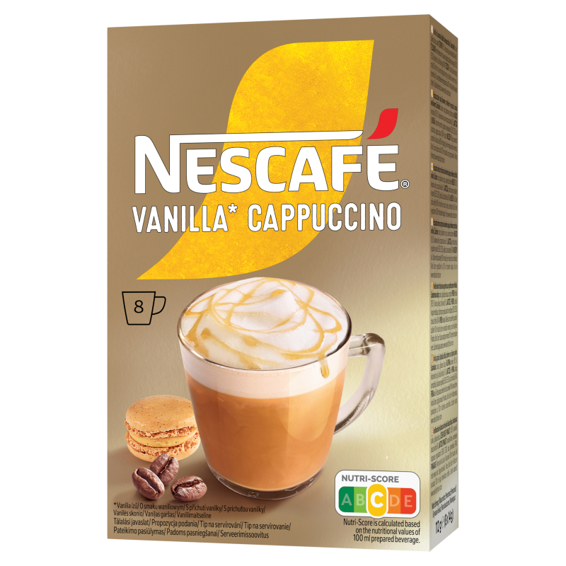 Cappuccino o sm. waniliowym (8 sasz.)
