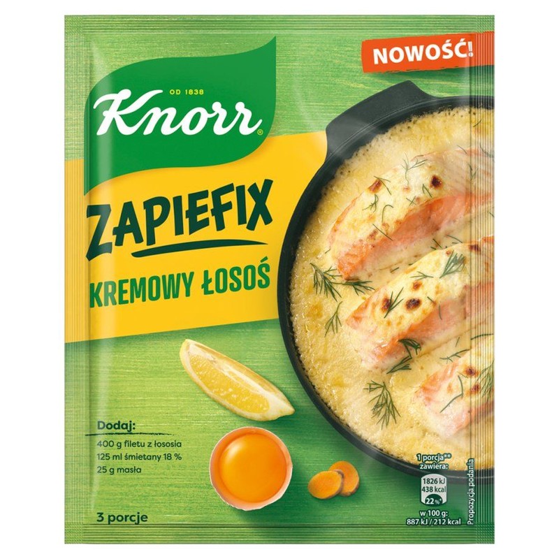 Zapiefix kremowy łosoś Knorr 35 g