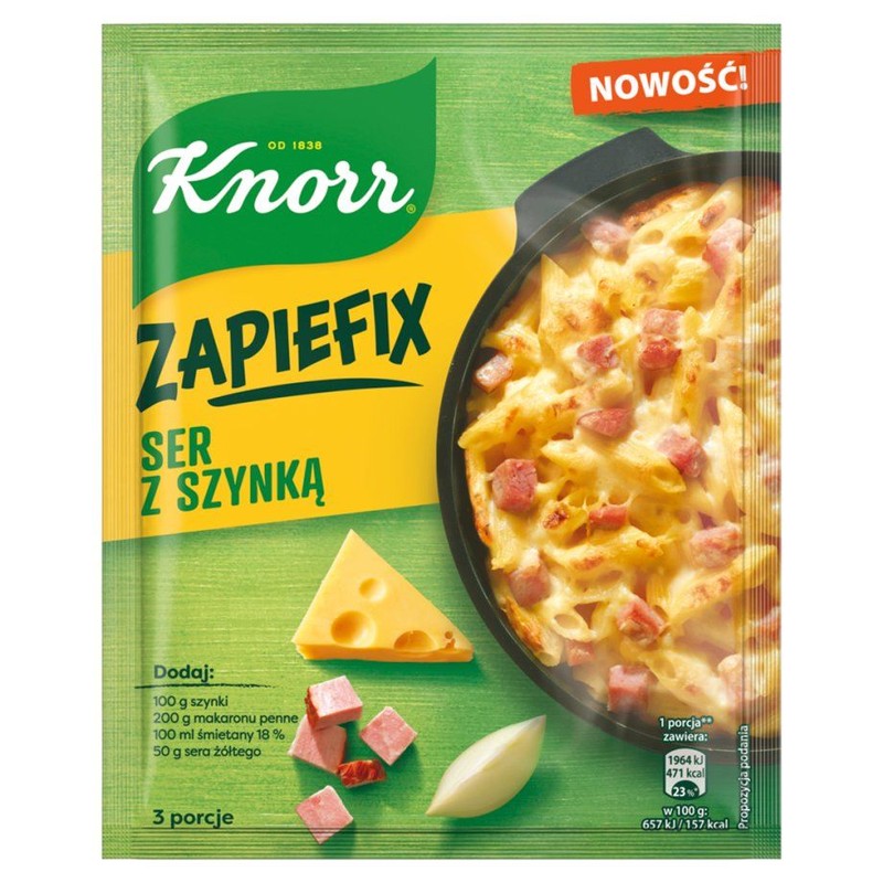 Zapiefix ser z szynką Knorr 42 g