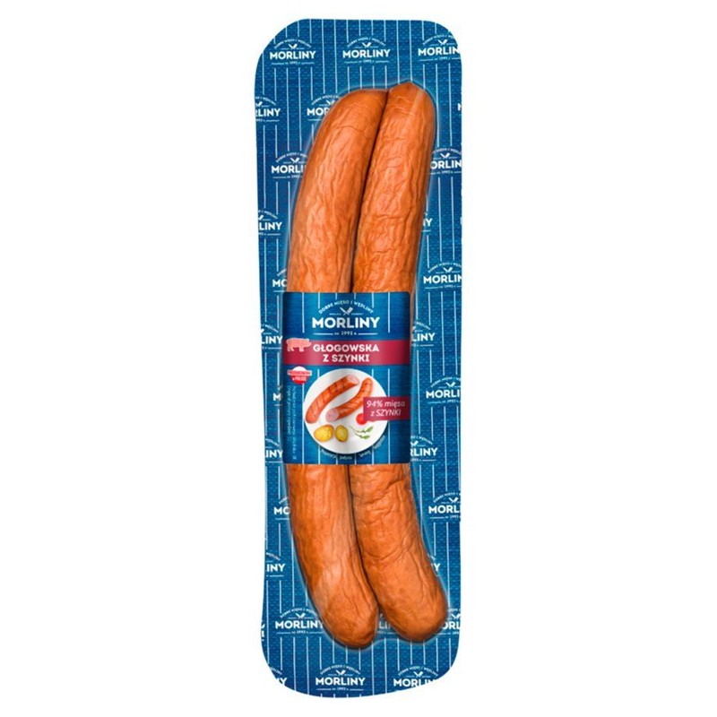 Kiełbasa głogowska z szynki Morliny 540 g