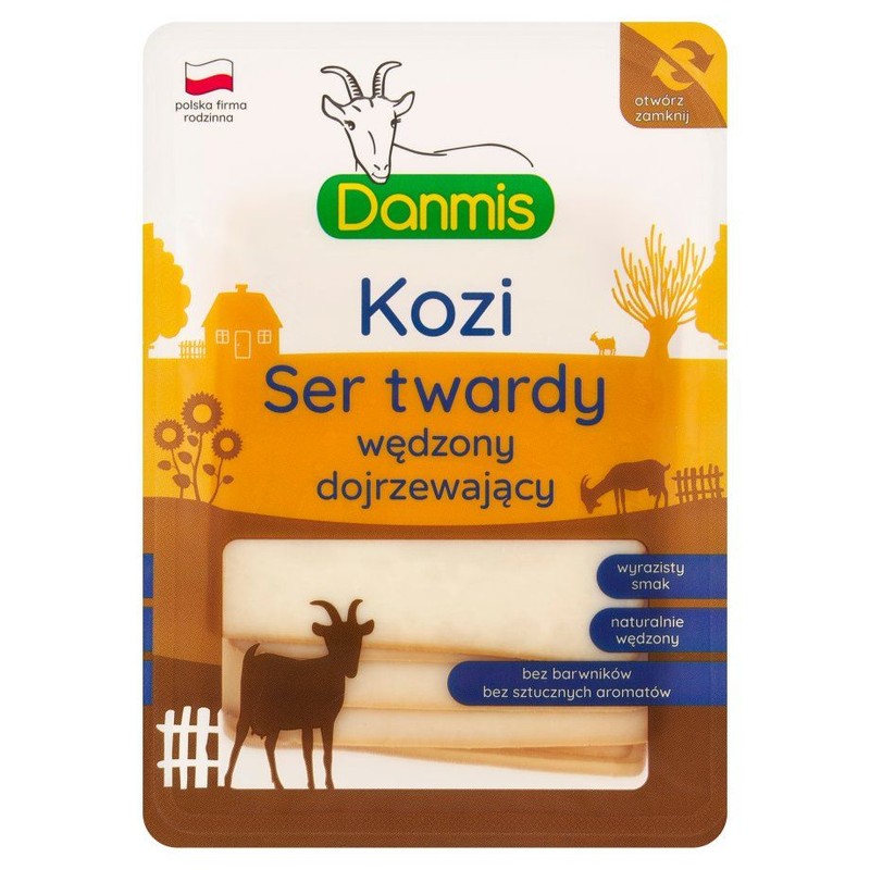 Ser kozi  wędzony Danmis 100 g
