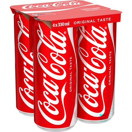 Coca-Cola Napój gazowany 4 x 330 ml