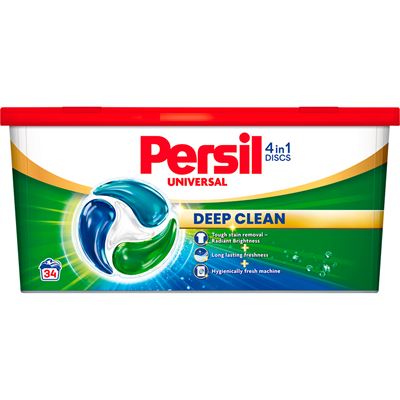 Persil Discs 4in1 Universal Kapsułki do Prania 34 sztuki