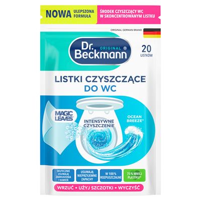Dr. Beckmann Listki Czyszczące WC Ocean Breeze 20 sztuk