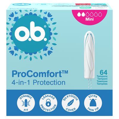 o.b. ProComfort Mini Tampony 64 sztuki